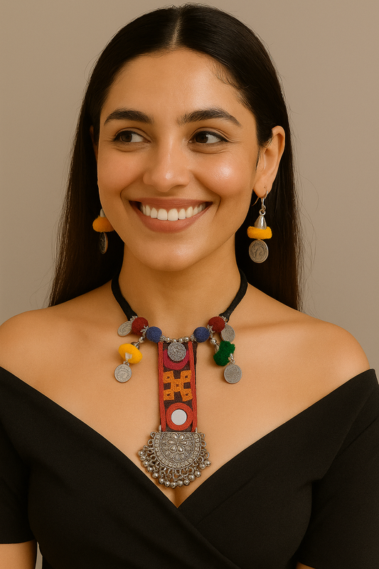 Ethnic Pom Pom Treasure Set